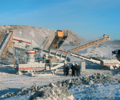 Работа на золотом руднике Александровском